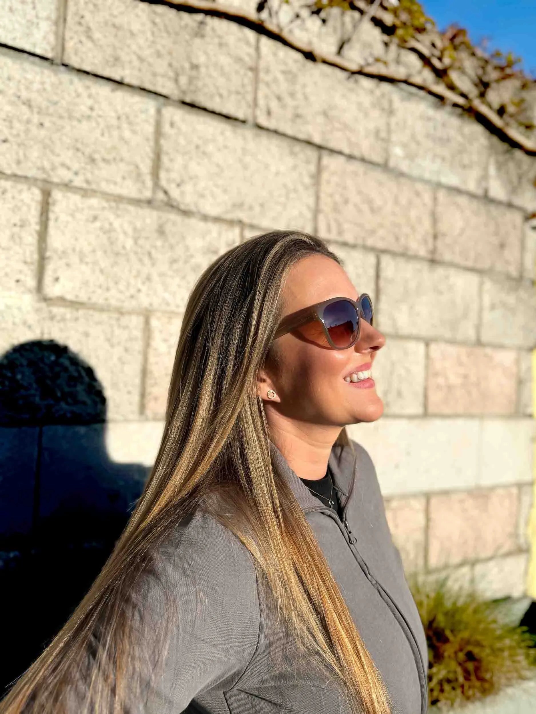 Basley zonnebril beige