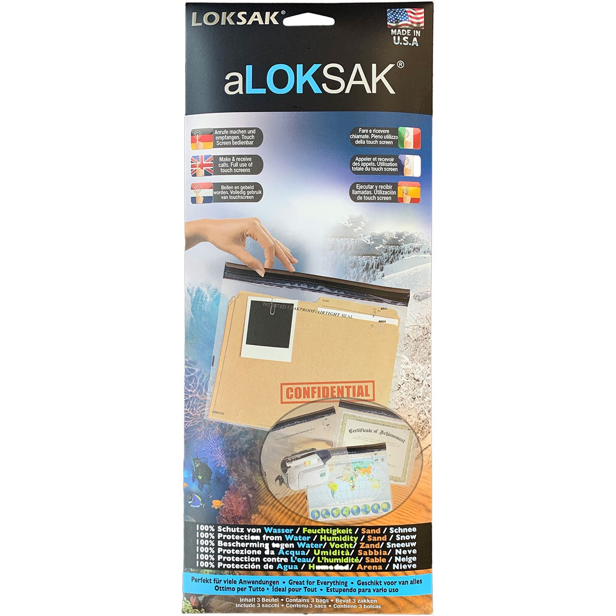 Loksak A 13.75x11 (3 Pcs)