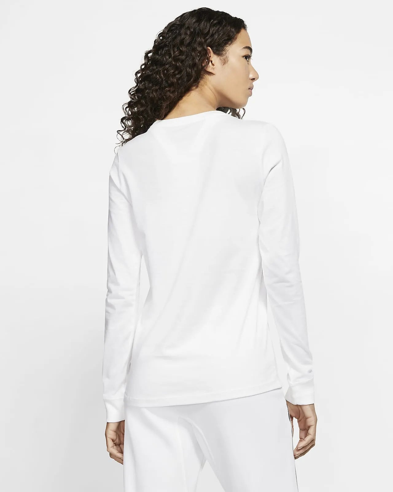 Women' nike eential icon futura white t-hirt - S