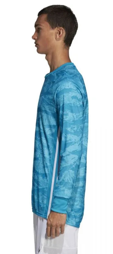 Cúl báire geansaí adidas jr adipro 19 gk gorm 116