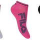 Fila 3-pack W Sneaker Blomstrumpor 35-38
