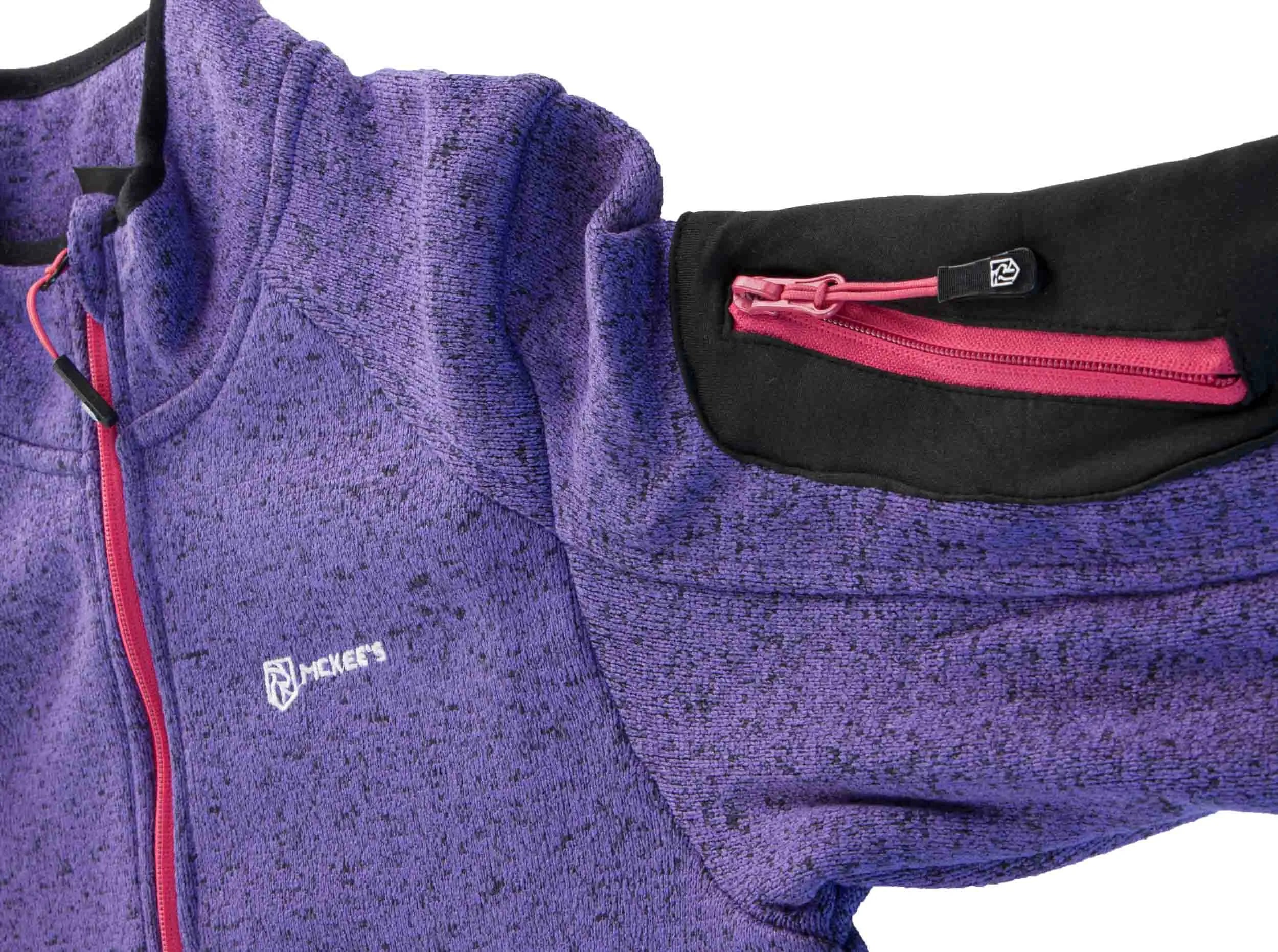 Dámska mikina Mckees Canzoi Violet-melange Purple