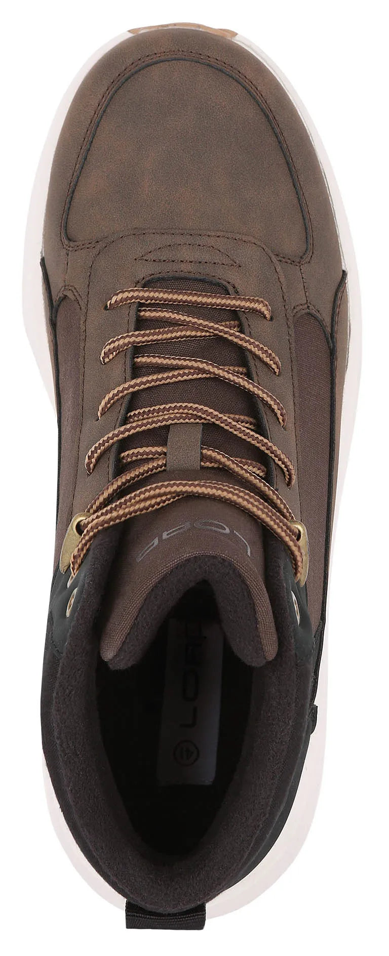Botas de Inverno Masculinas Loap Wester Marrom