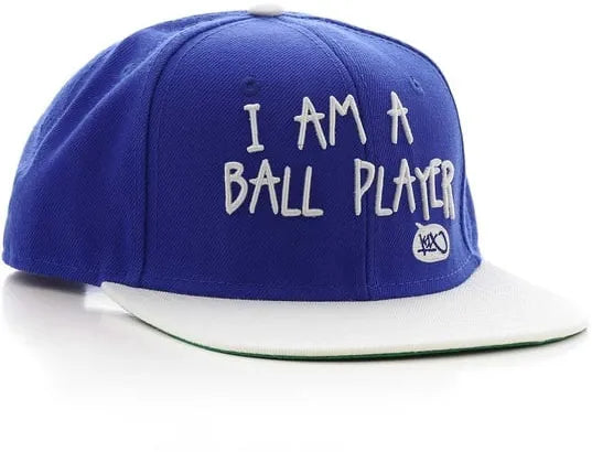 K1x Ball Player Snapback Cap Cobalt/white/royal Blue