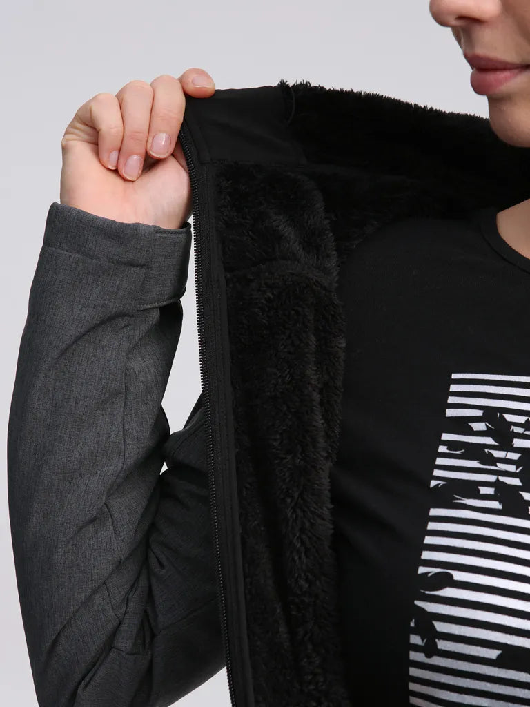 Damen Softshelljacke Loap Luka Schwarz