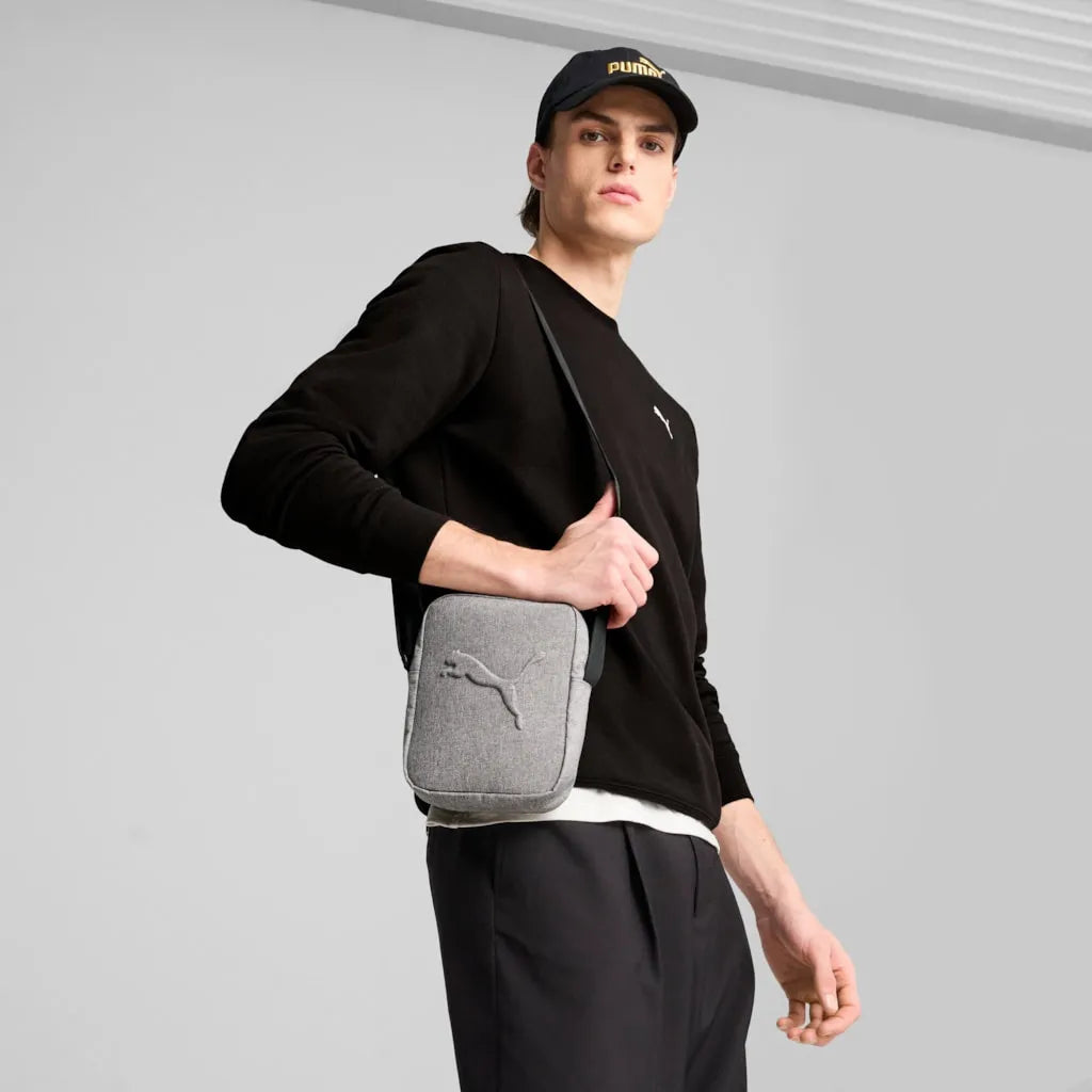 Puma Buzz Extra Small Portable Grey Shoulder Bag