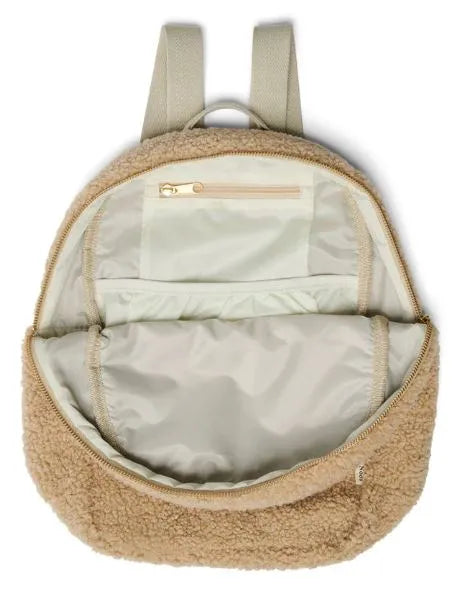 Dětský batoh ecru teddy midi studio noos béžový