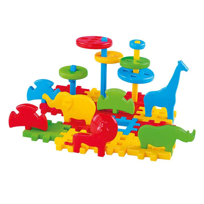 Marioinex Waffle Blocchi Mix 30 Pz