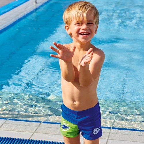 Beco -sealife Uv Swim Boxer Shorts Albastru/verde
