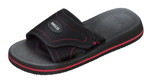 Beco Slides | Black/red