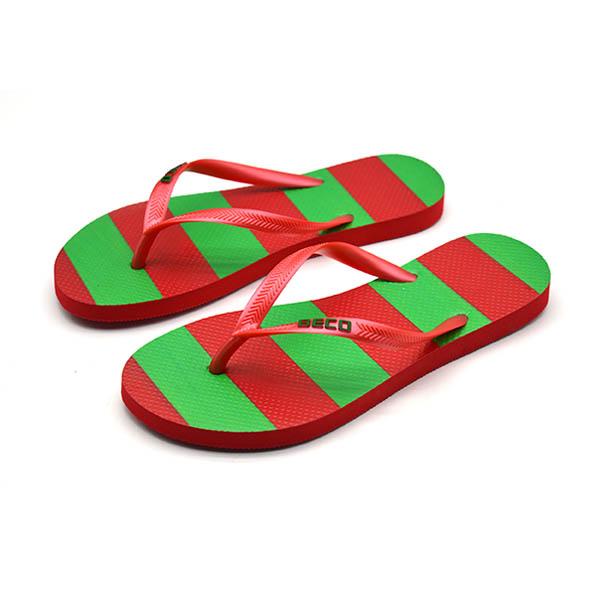 Beco Women's Flip-flops | Pink/green