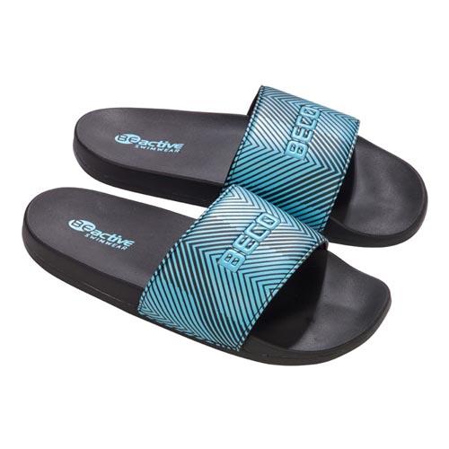 Beco Unisex Slides | Blue/black