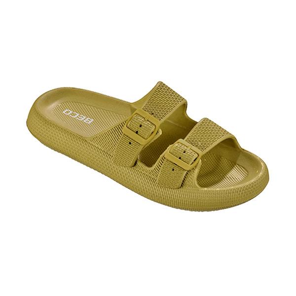 Beco Men's Bath Sandals Airkiss Leisure | Olive Green