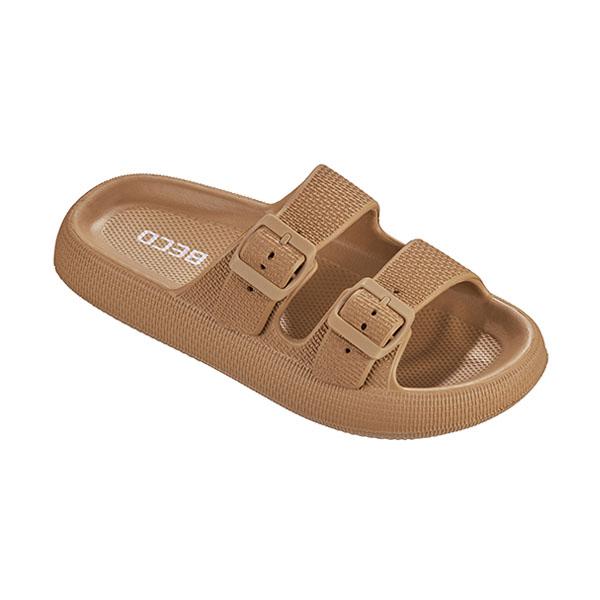 Beco Women's Bath Sandals Airkiss Leisure | Brown