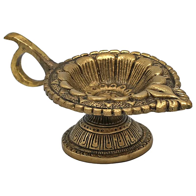 Orientální svícen Ohm - 290 G; 12x4 cm