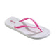 Beco Damesslippers Sunshine | Wit/roze
