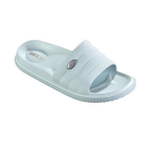 Beco Ladies Bath Slippers Easywalk | Aqua/turquoise