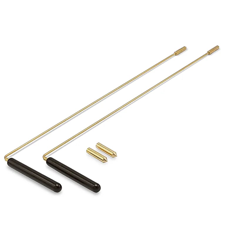 Dowsing Rod (pair) Brass - 40x11 Cm