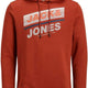 Мъжки суичър Jack & Jones Червен
