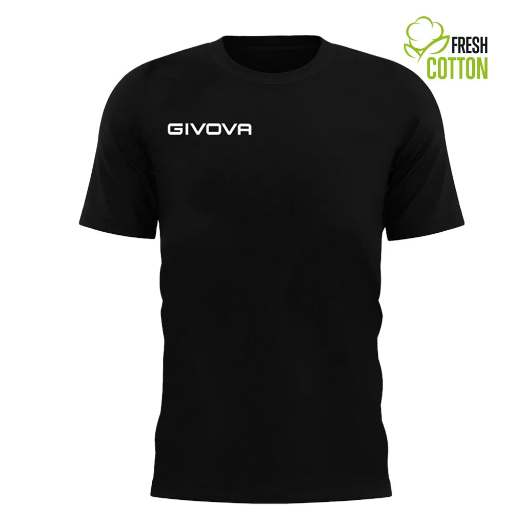 Bavlnené tričko givova fresh black 2xl
