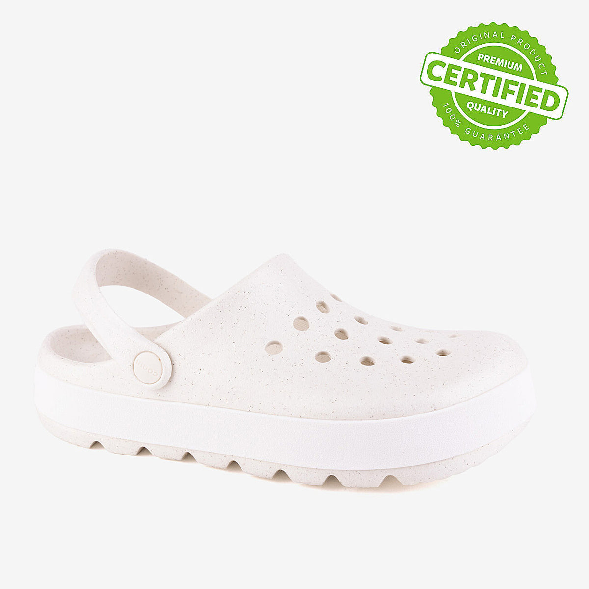 Women’s Clogs Coqui Women's Niko Clogsoff White-white