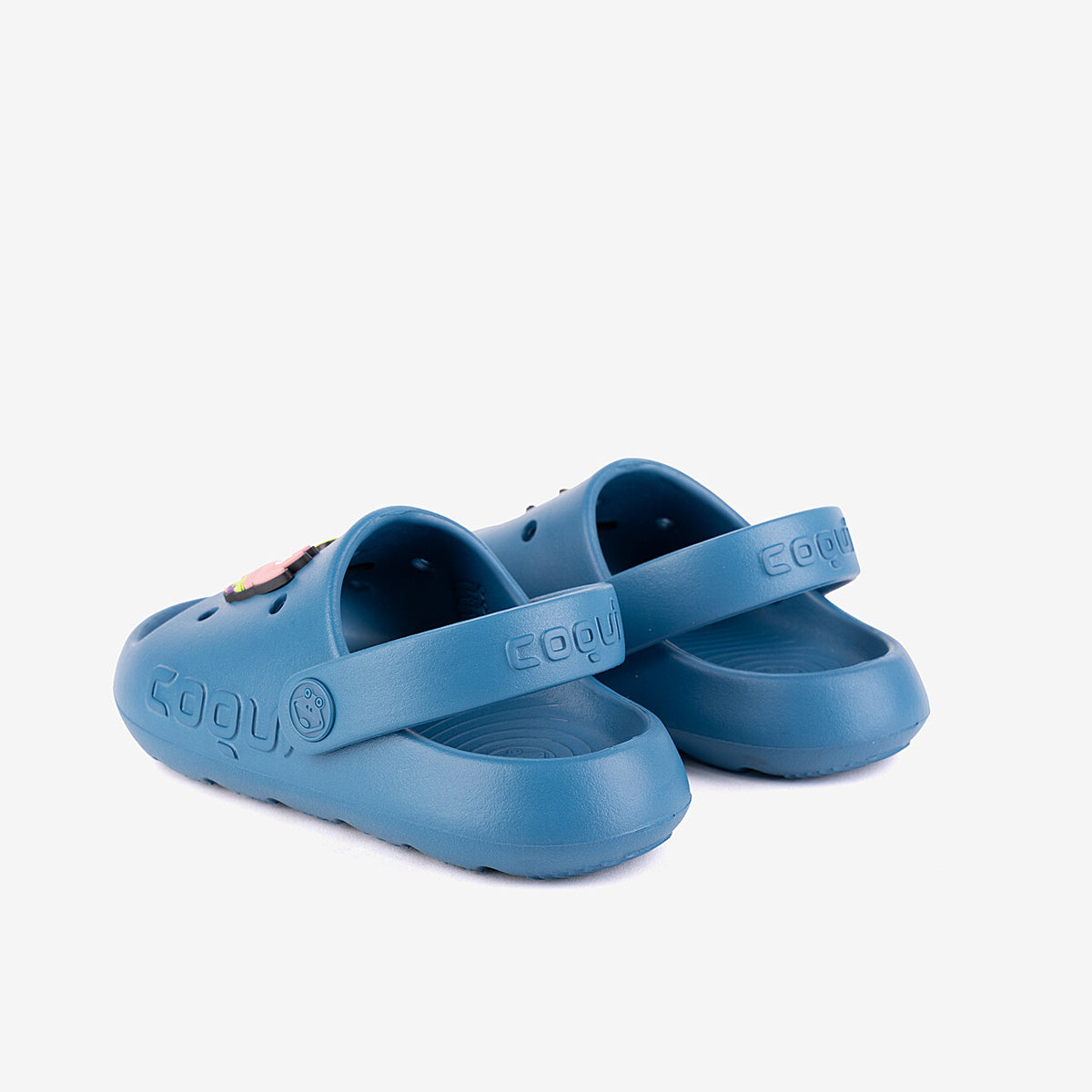 Kid’s Sandals Coqui Maya Sandalsocean Blue With Decorations