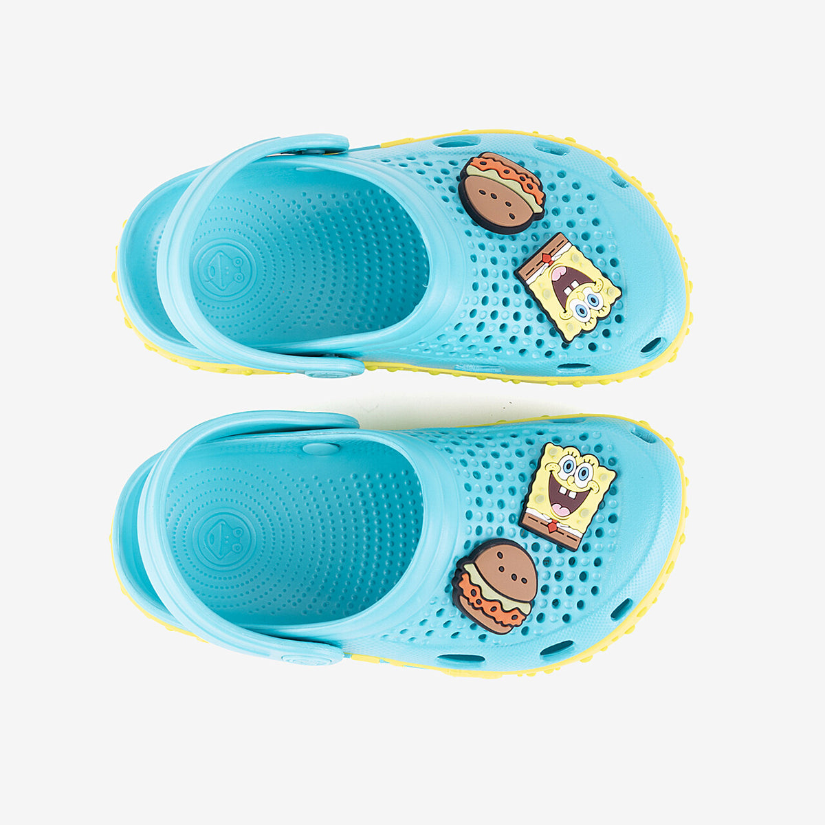 Gyerek klumpa Coqui Spongebob Lindo Clogsturquoise- Sárga