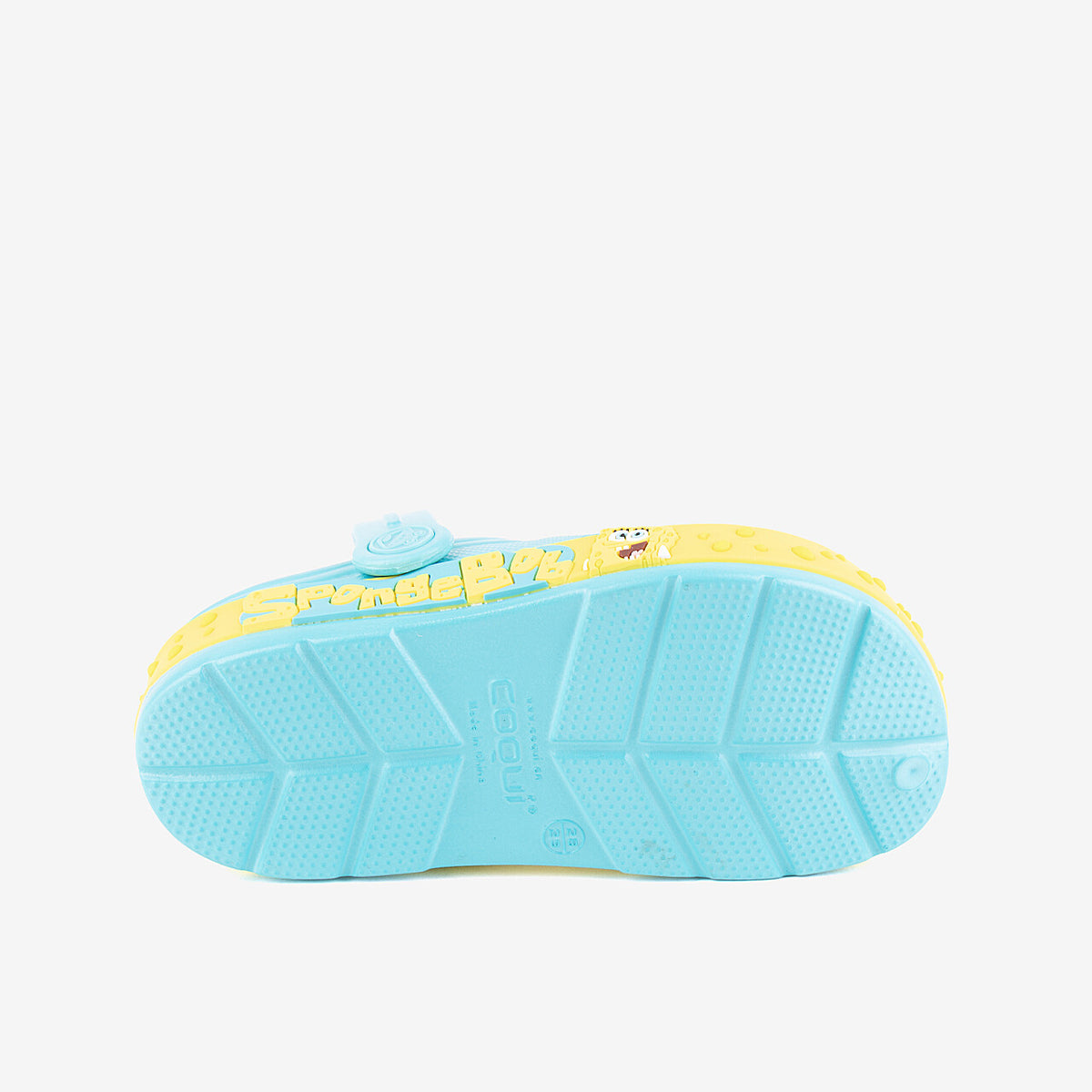 Gyerek klumpa Coqui Spongebob Lindo Clogsturquoise- Sárga