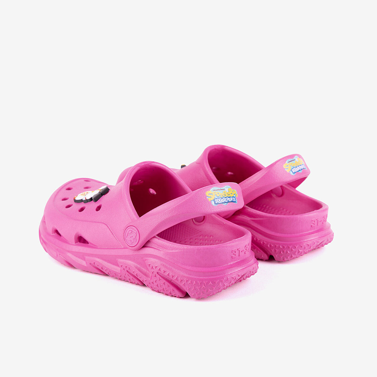 Kid’s Clogs Coqui Clogs Codyfuchsia Spongebob