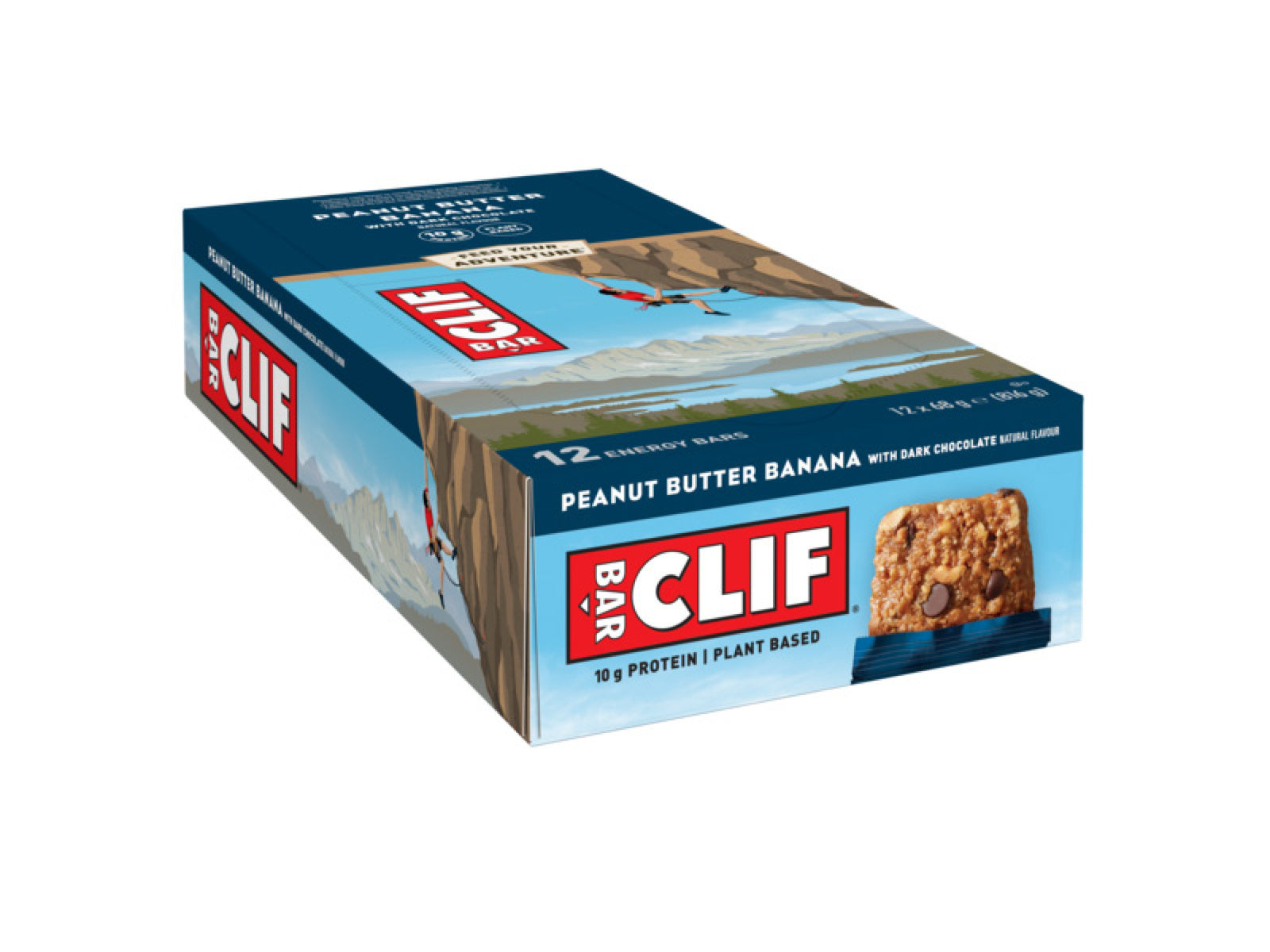 Clif Bar Energy Bar Peanut Butter Banana With Dark Chocolate Schokochips