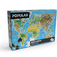 Puzzle Mapa sveta 160 ks Cz