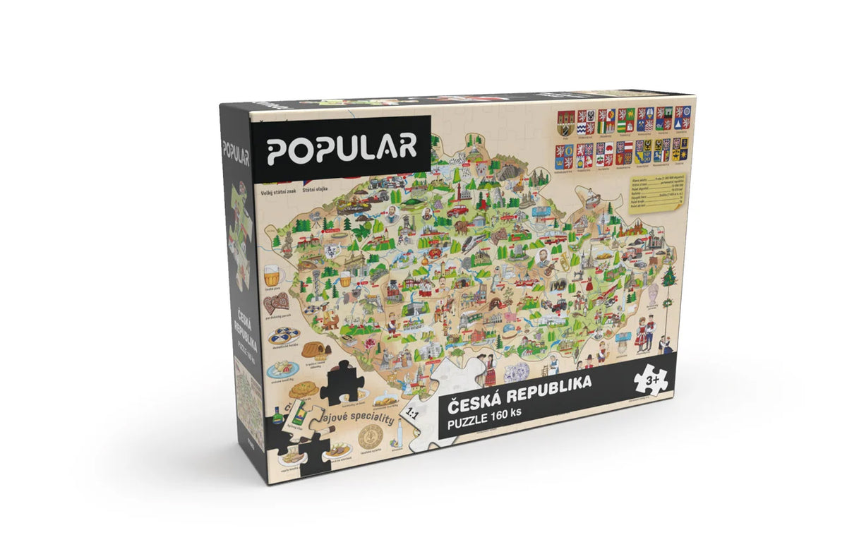 Puzzle – Mappa della Repubblica Ceca