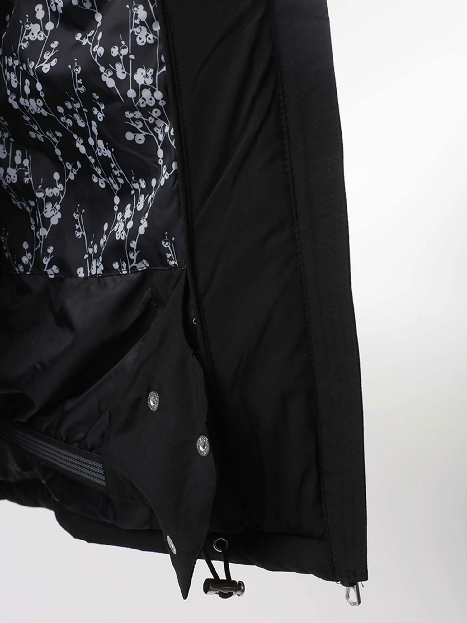 Damen-Skijacke Loap Oktie Schwarz