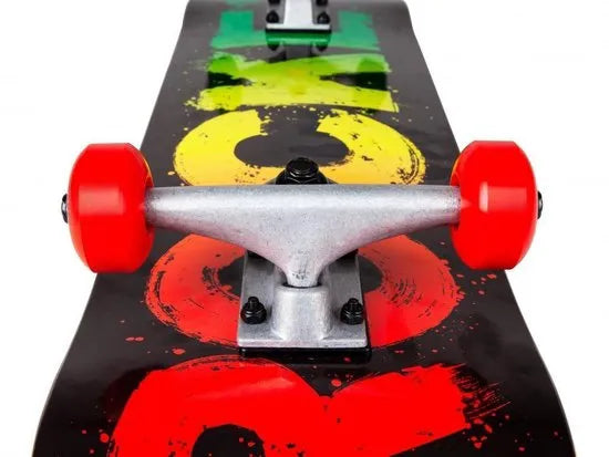 Skateboard Rocket Rasta Fade 8 In Mix