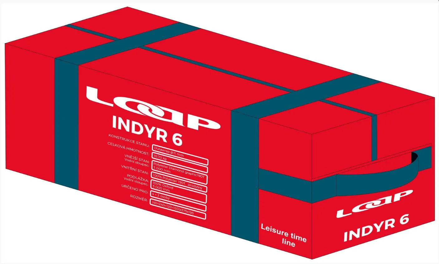 Tent Loap Indyr 6 Grey