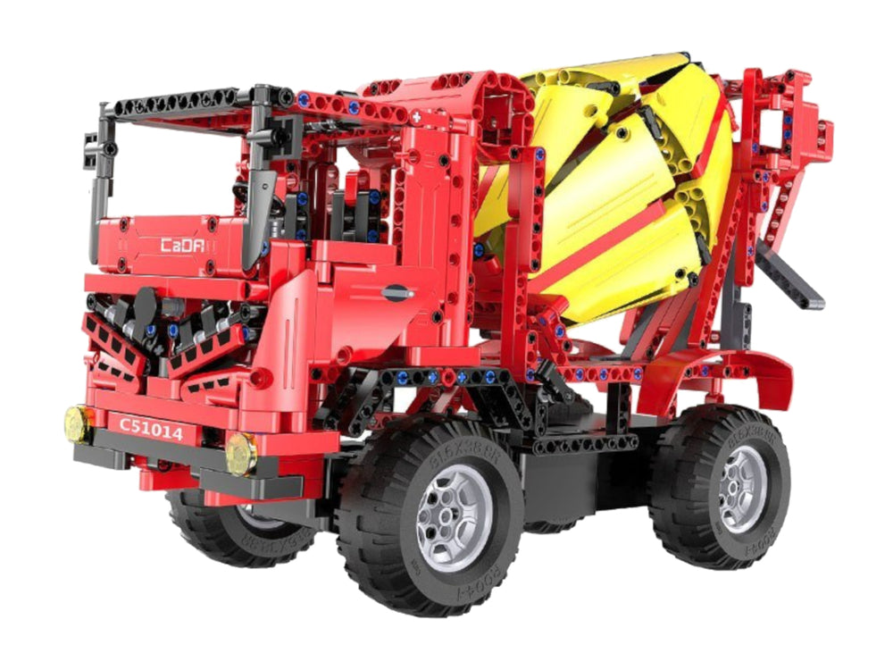 Construction Blocks Concrete Mixer Remote Controlled Cada 2.4g 815 Elements