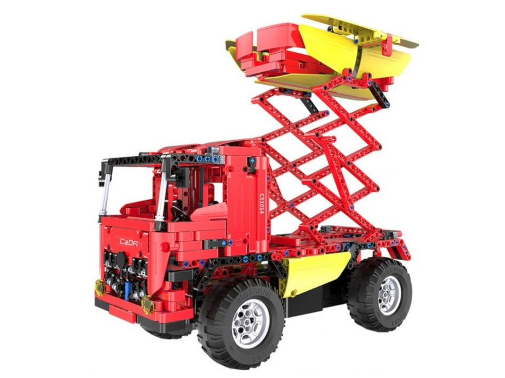 Construction Blocks Concrete Mixer Remote Controlled Cada 2.4g 815 Elements
