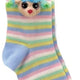 Children's Socks Ty Fashion Socks Rainbow Poodle 3d Purple - 27-30