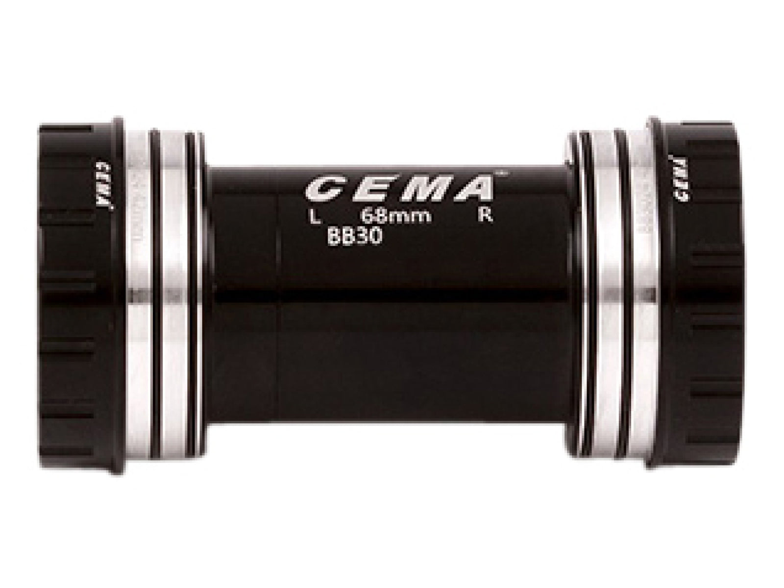 Cema Bottom Bracket Bb30 Interlock Black