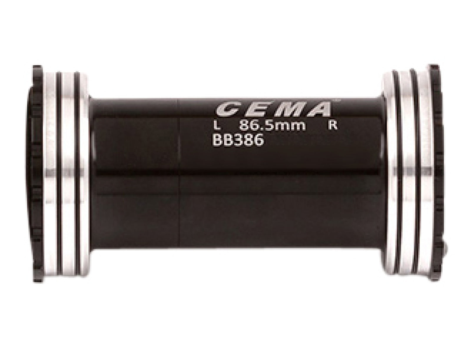 Cema Bottom Bracket Bb386 Interlock Black