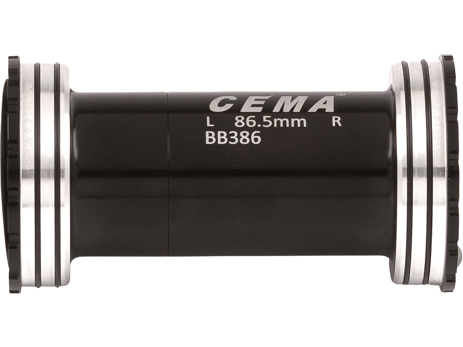 Cema Bottom Bracket Bb386 Interlock Black