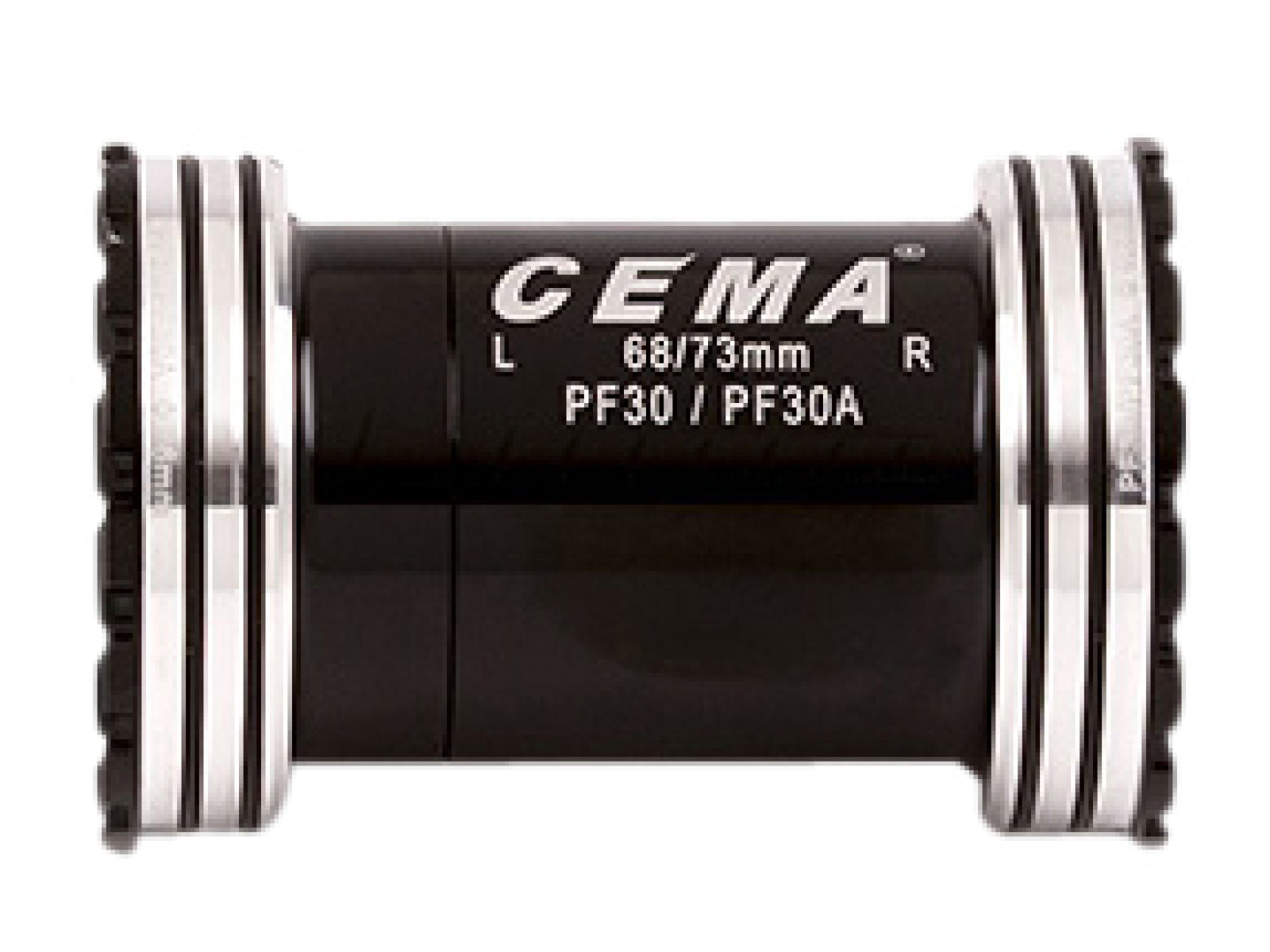 Cema Bottom Bracket Pf30 Interlock Black