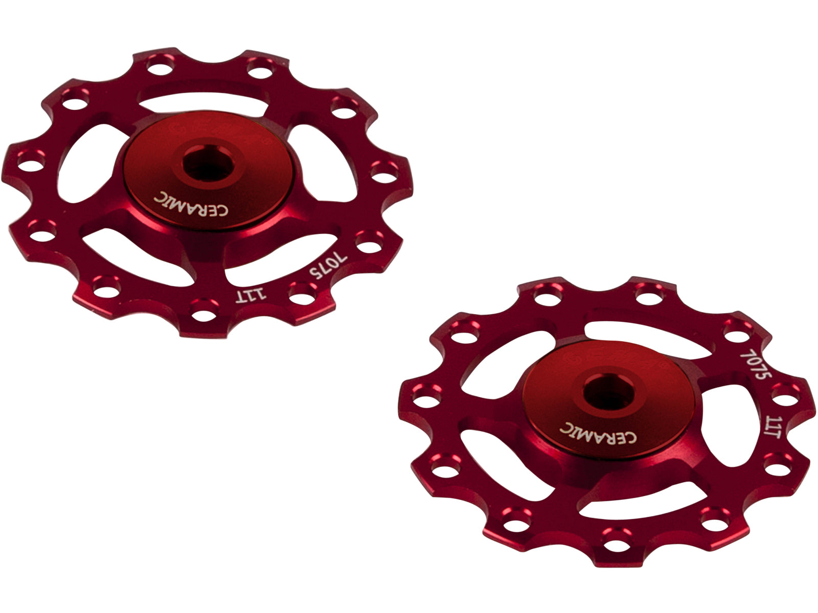 Cema Pulley Wheels 9/10/11-speed Sram/shimano Red