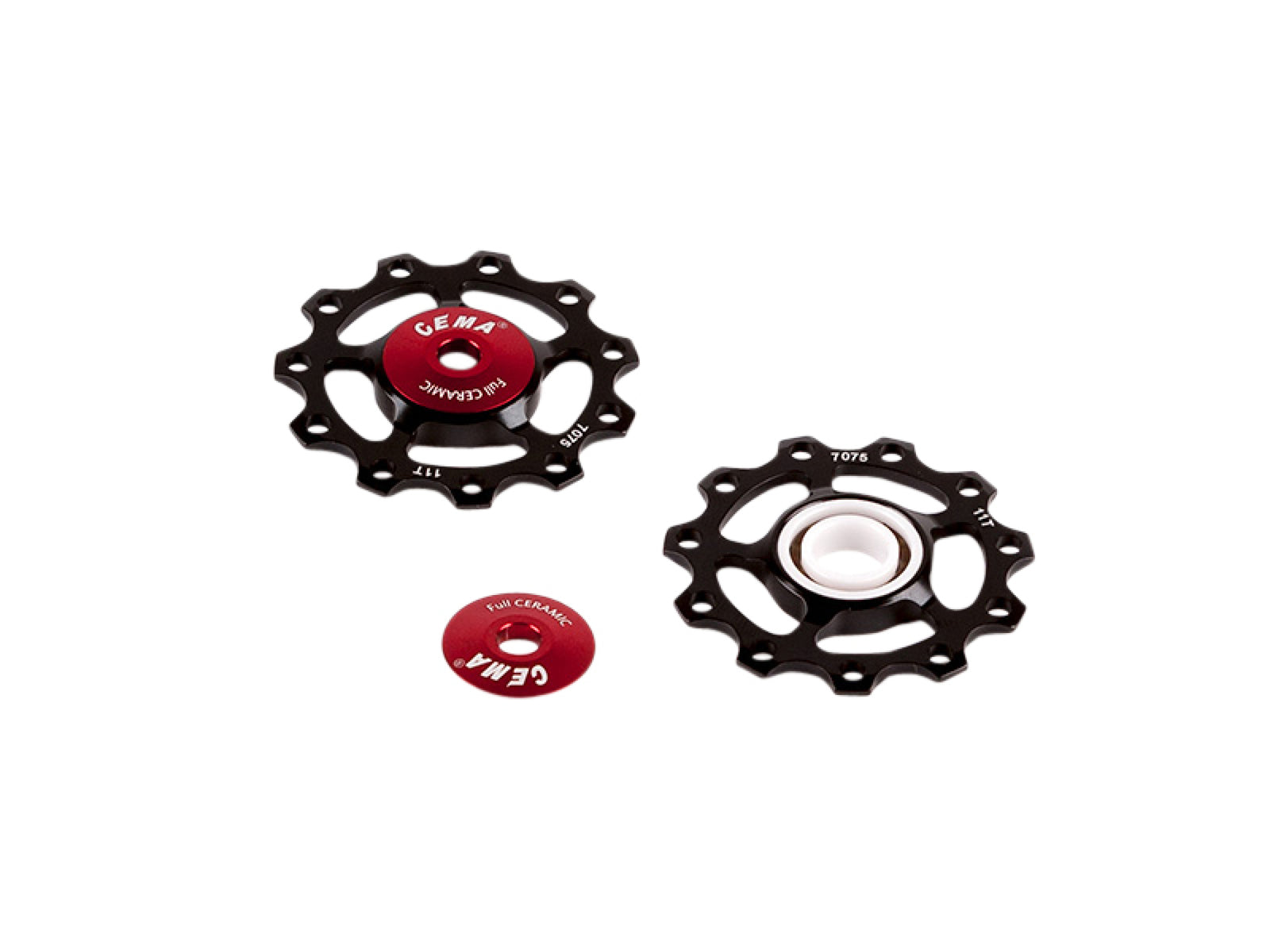 Cema Pulley Wheels 9/10/11-speed Sram/shimano Black
