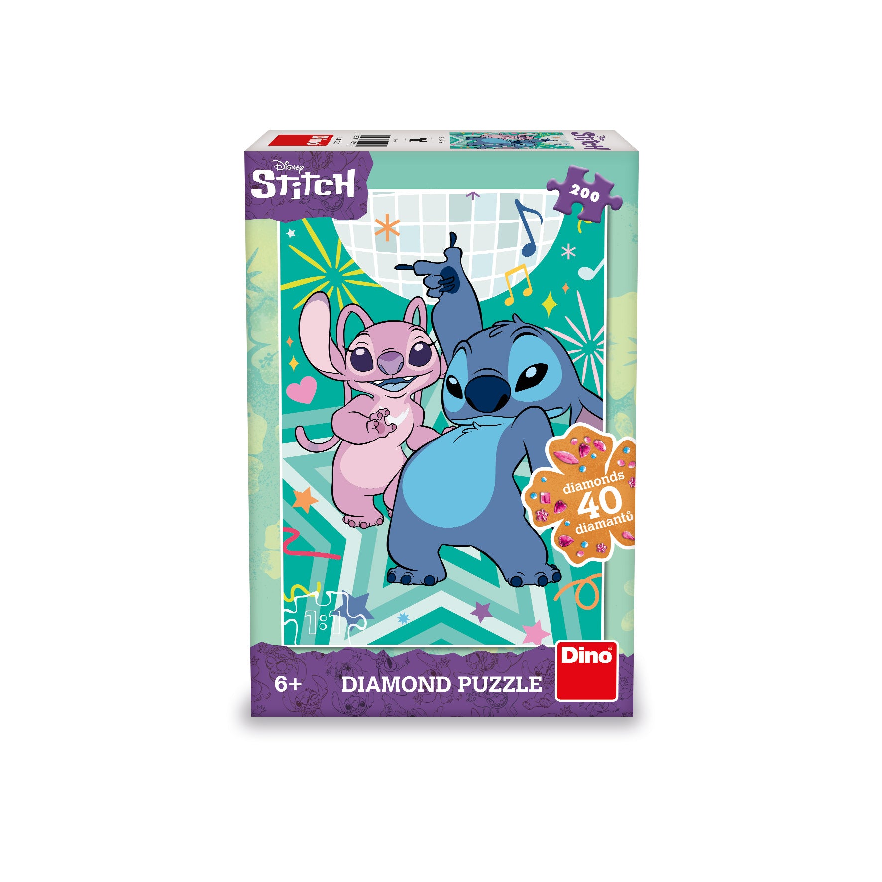 Steh 200 diamantové puzzle