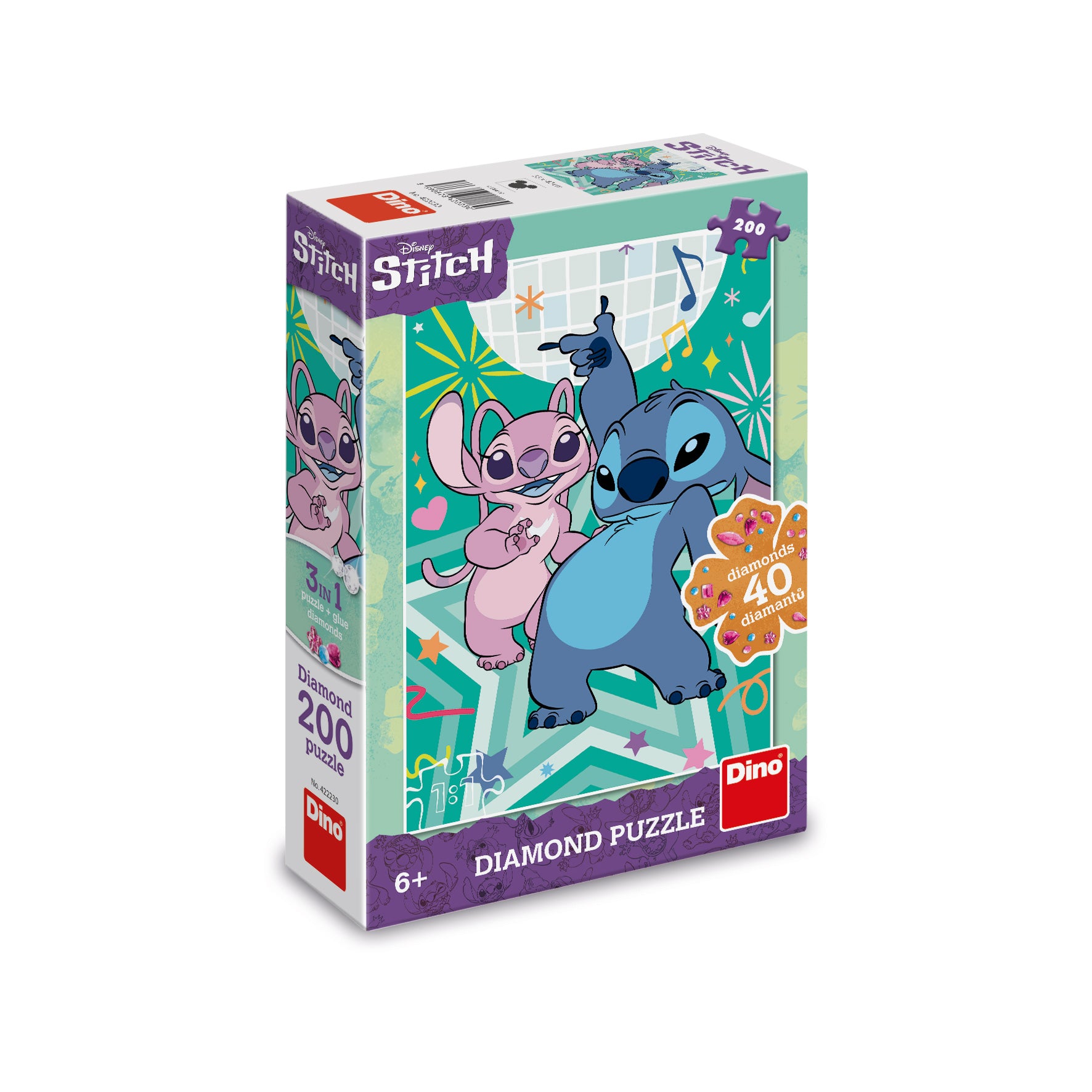 Steh 200 diamantové puzzle