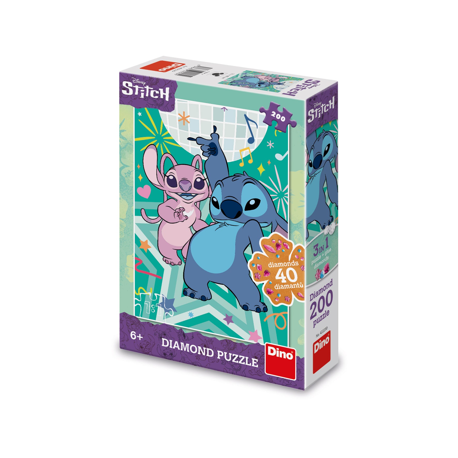 Steh 200 diamantové puzzle