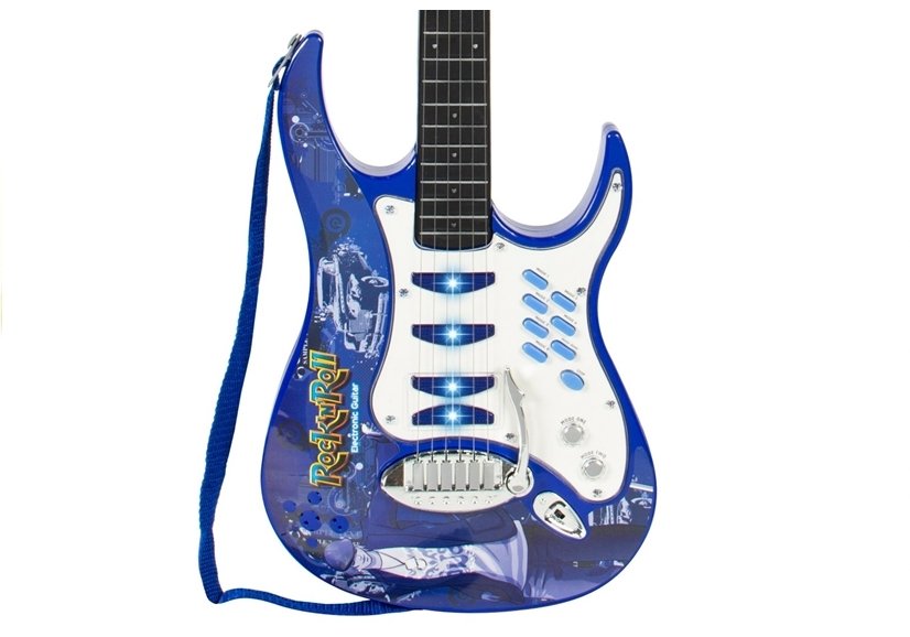 Kids Toy Guitar Amplifier Microphone Mp3 Input