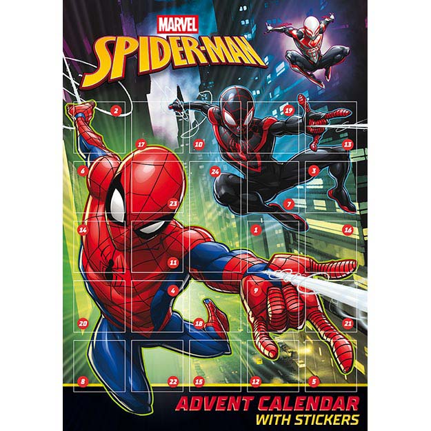 Spider-man Féilire Aidbhinte Le Greamáin
