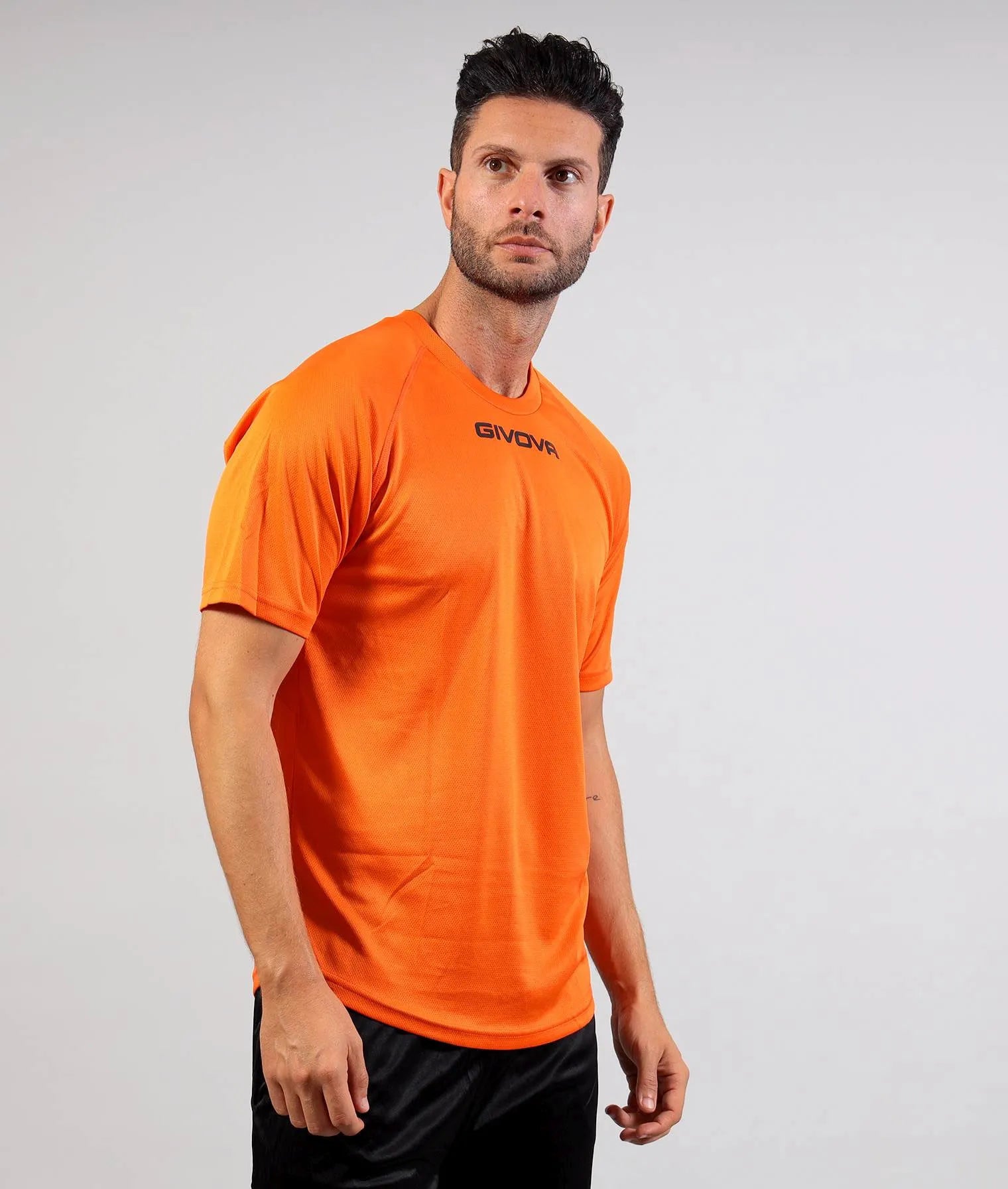 Camiseta Deportiva Givova One Microforata Naranja